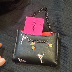 Betsey Johnson clutch